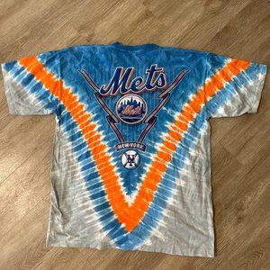 Vintage Mets tie die shirt